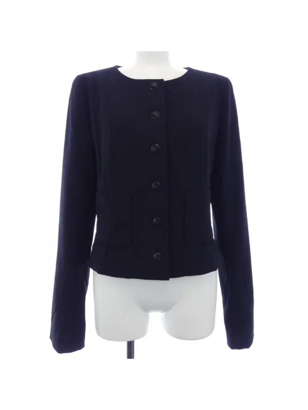Chanel Vintage Collarless Jacket